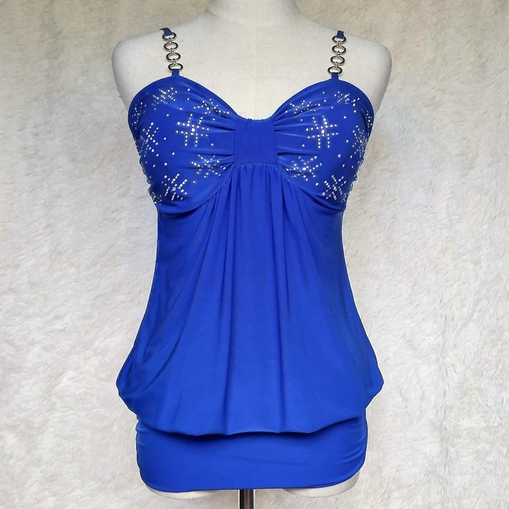 Codigo Royal Blue Mini Dress